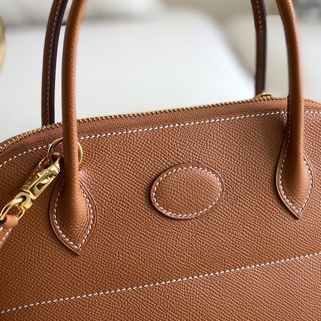 에르메스 볼리드27 골드브라운 금장 앱송